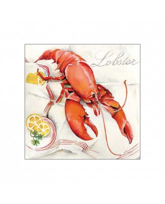 Servetele de masa, 20 buc, 33x33 cm, Lobster - AMBIENTE